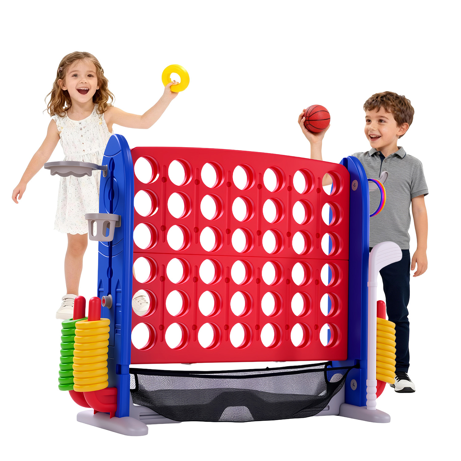 4-in-1 Giant Connect Game Set  - Giant Connect Four avis et prix