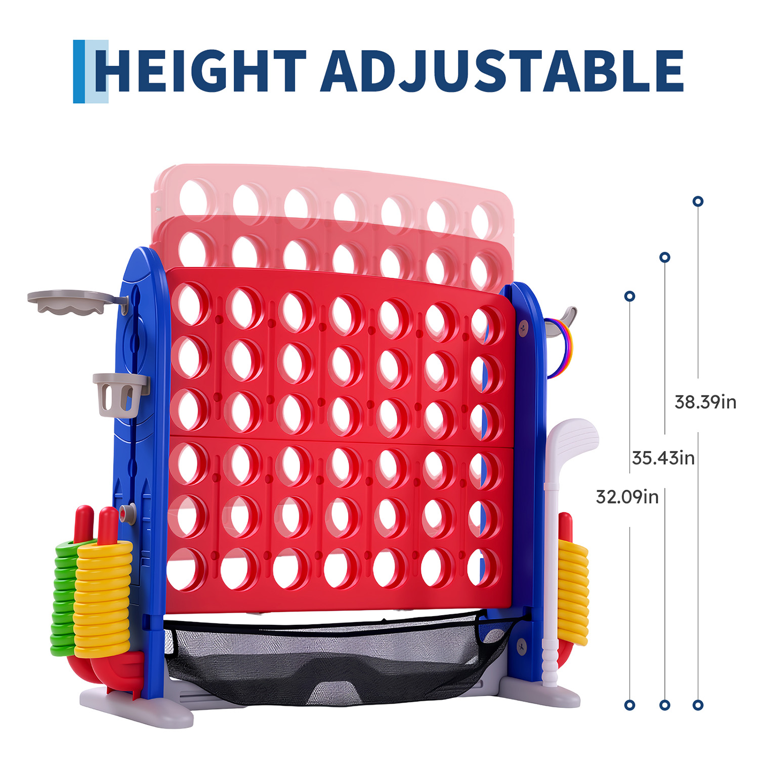 4-in-1 Giant Connect Game Set  - Giant Connect Four avis et prix