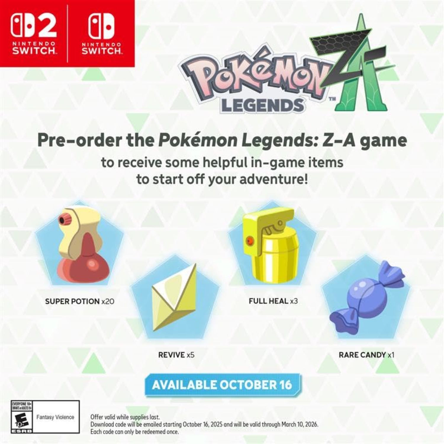 Pokémon Legends: Z-A Physical  - Party Games Nintendo Switch 2 avis et prix