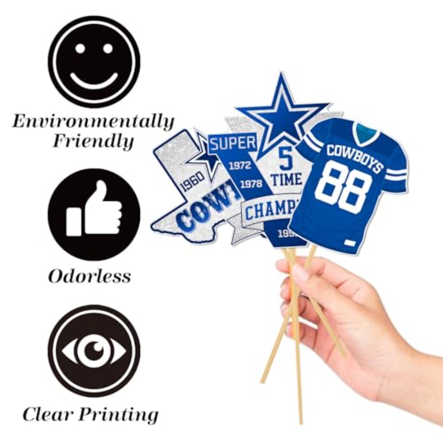 Cowboy Football Photo Booth Pr - Party Games No Props avis et prix