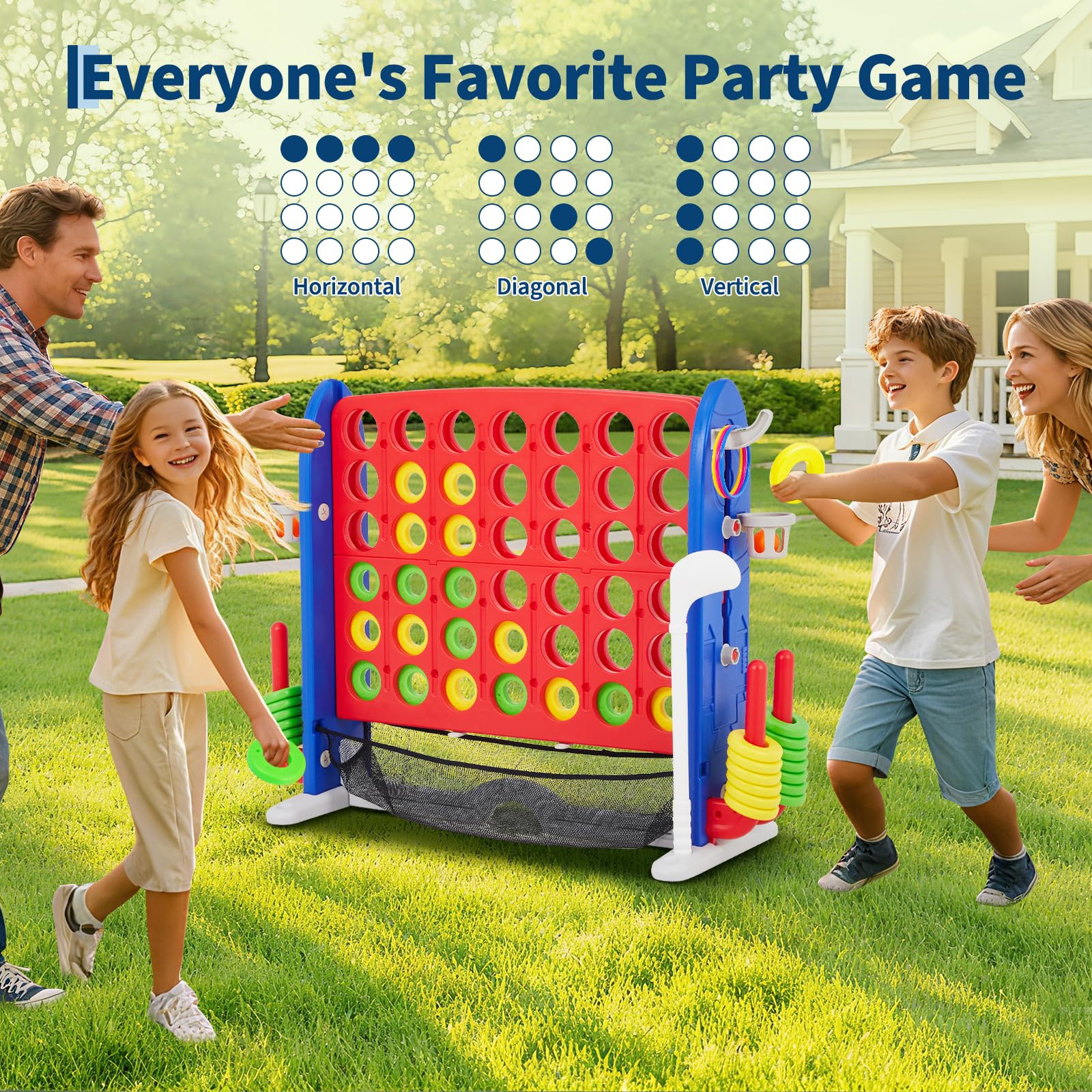 Adjustable Height Giant 4-to-S - Giant Connect Four avis et prix