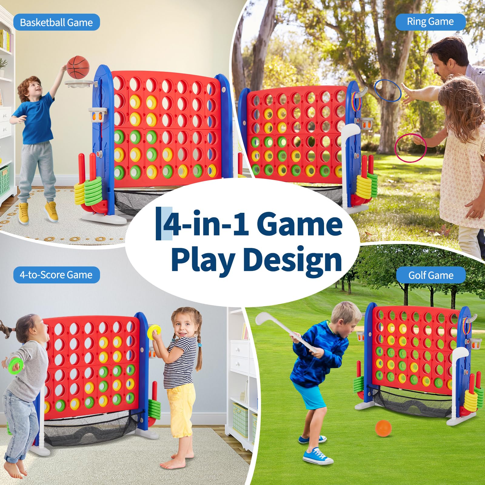 Adjustable Height Giant 4-to-S - Giant Connect Four avis et prix
