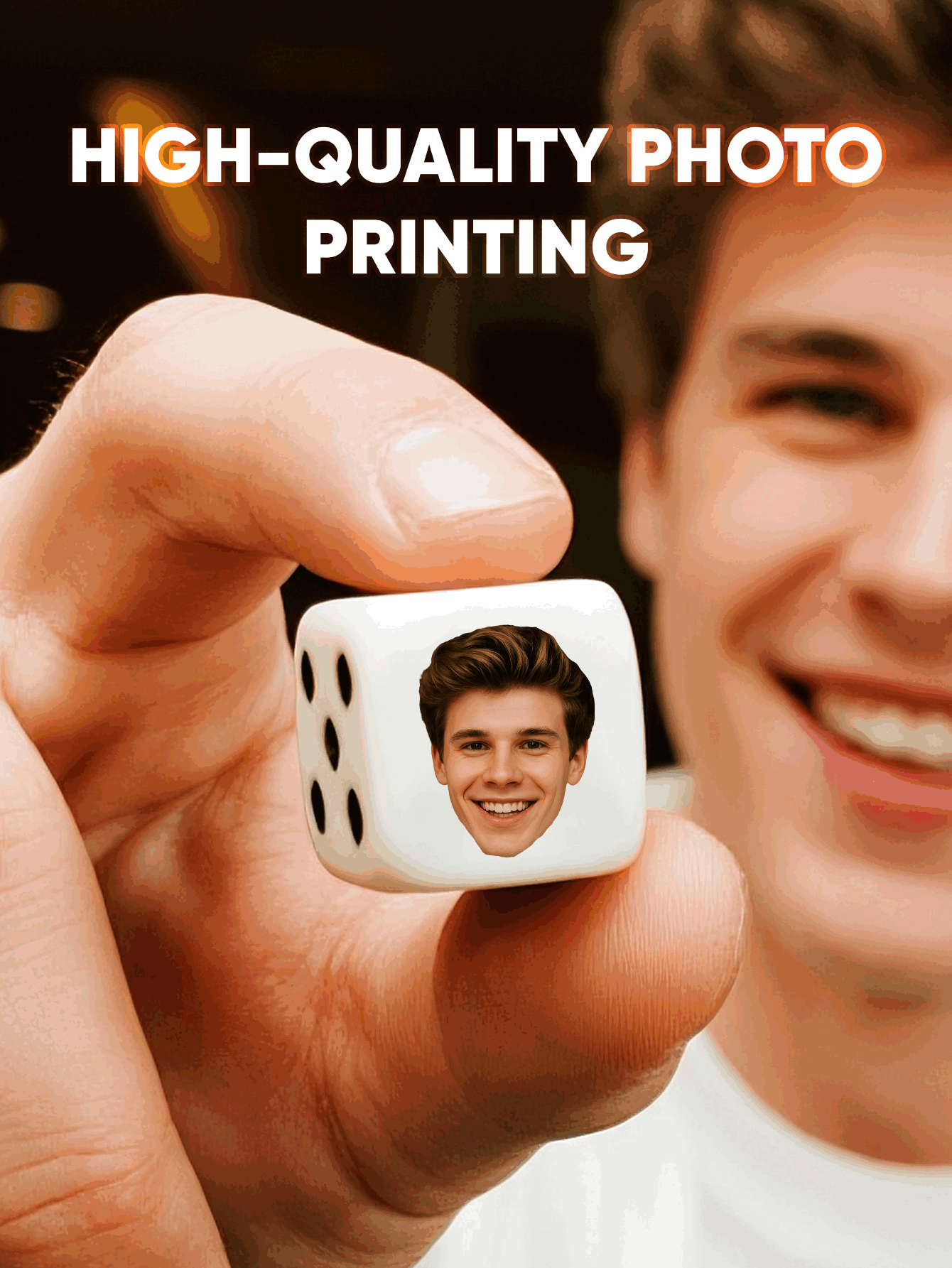 Custom Face Dice Personalized  - Party Games Graduation avis et prix