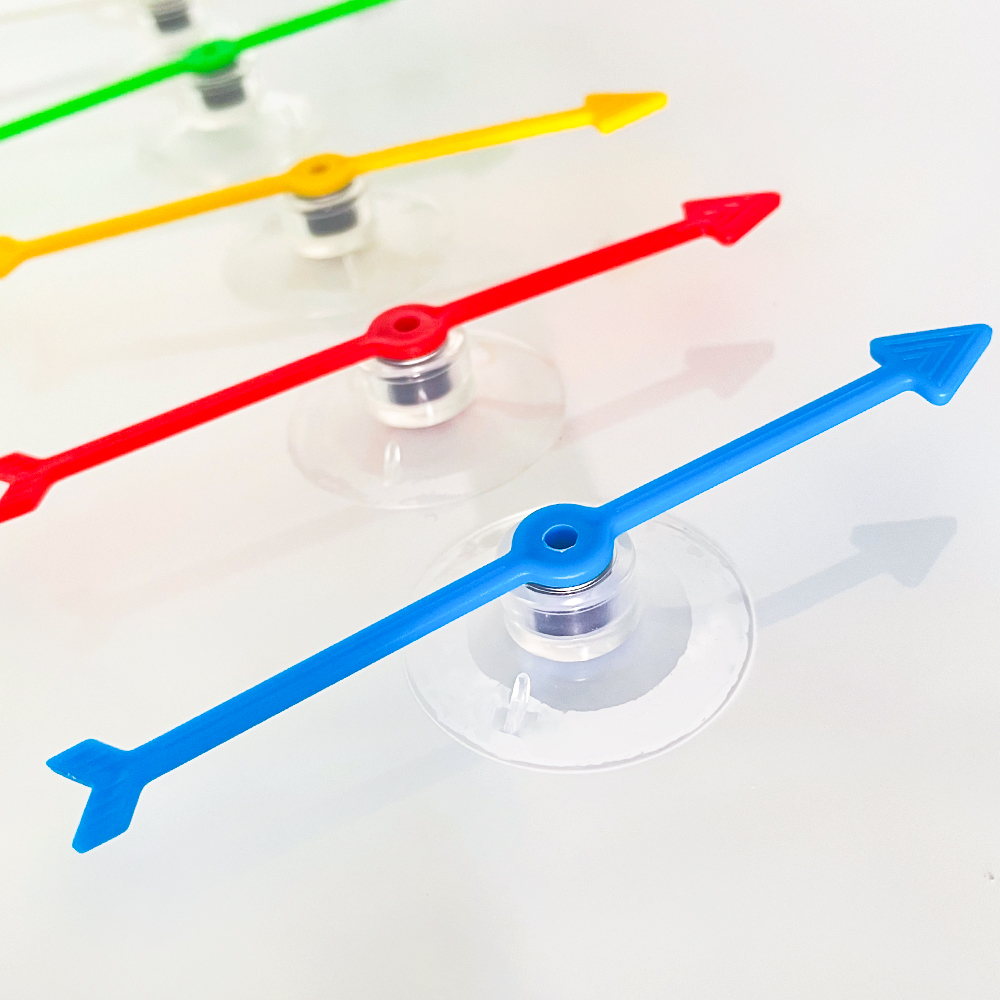 4 Inch Plastic Arrow Game Spin - Party Games Using Cups avis et prix