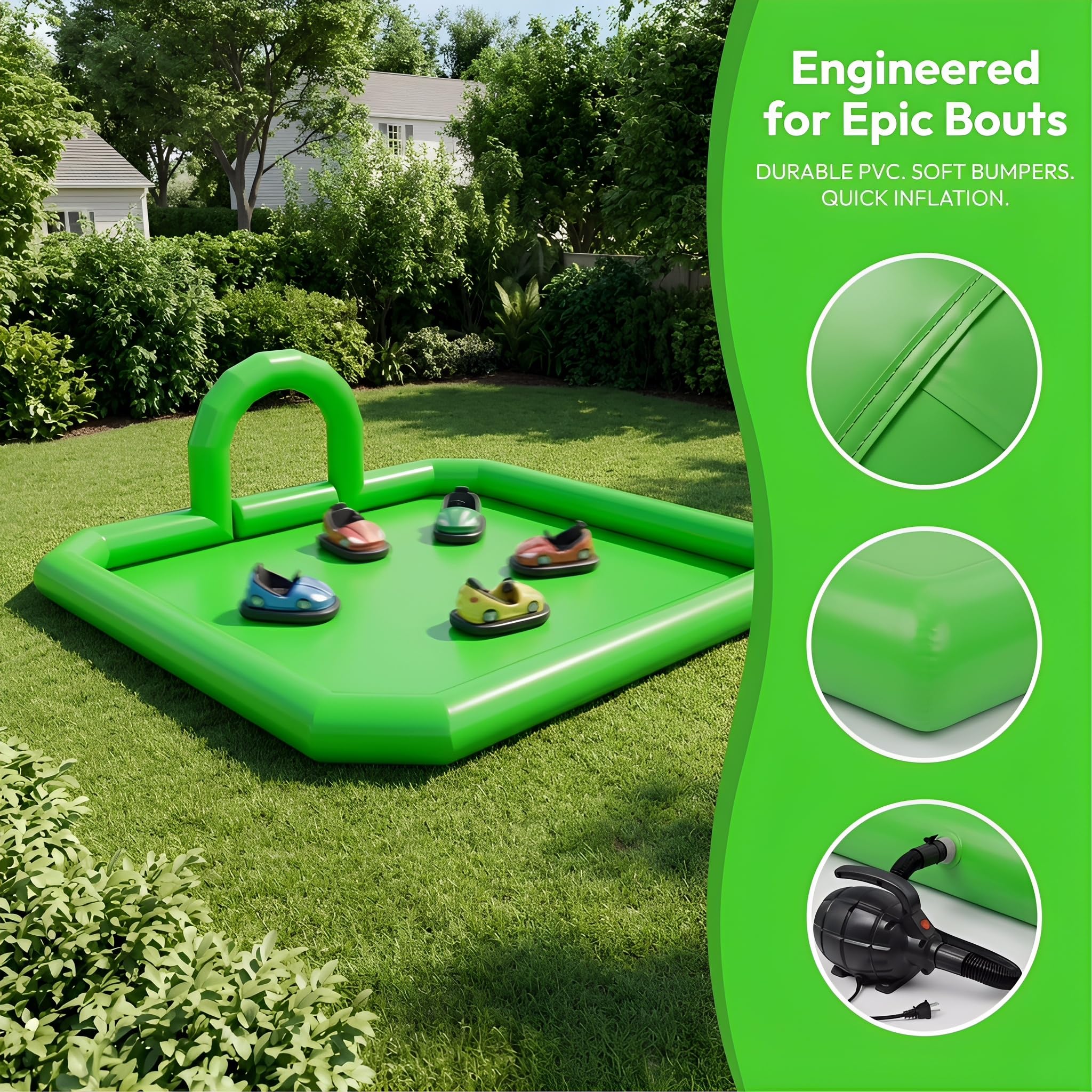 16.5/13ft Inflatable Bumper Ca - Giant Connect Four avis et prix
