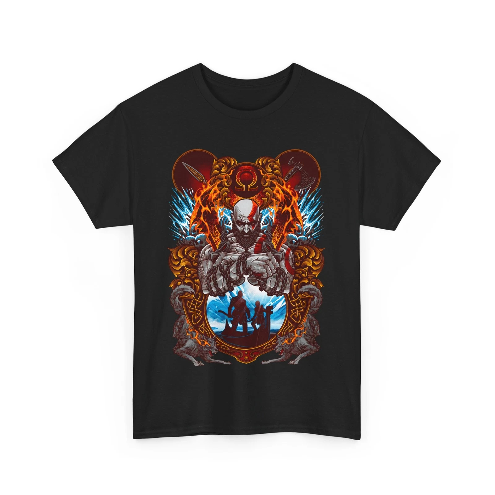 Video game T-shirt, Kratos, Sh - Party Games In Ps5 avis et prix