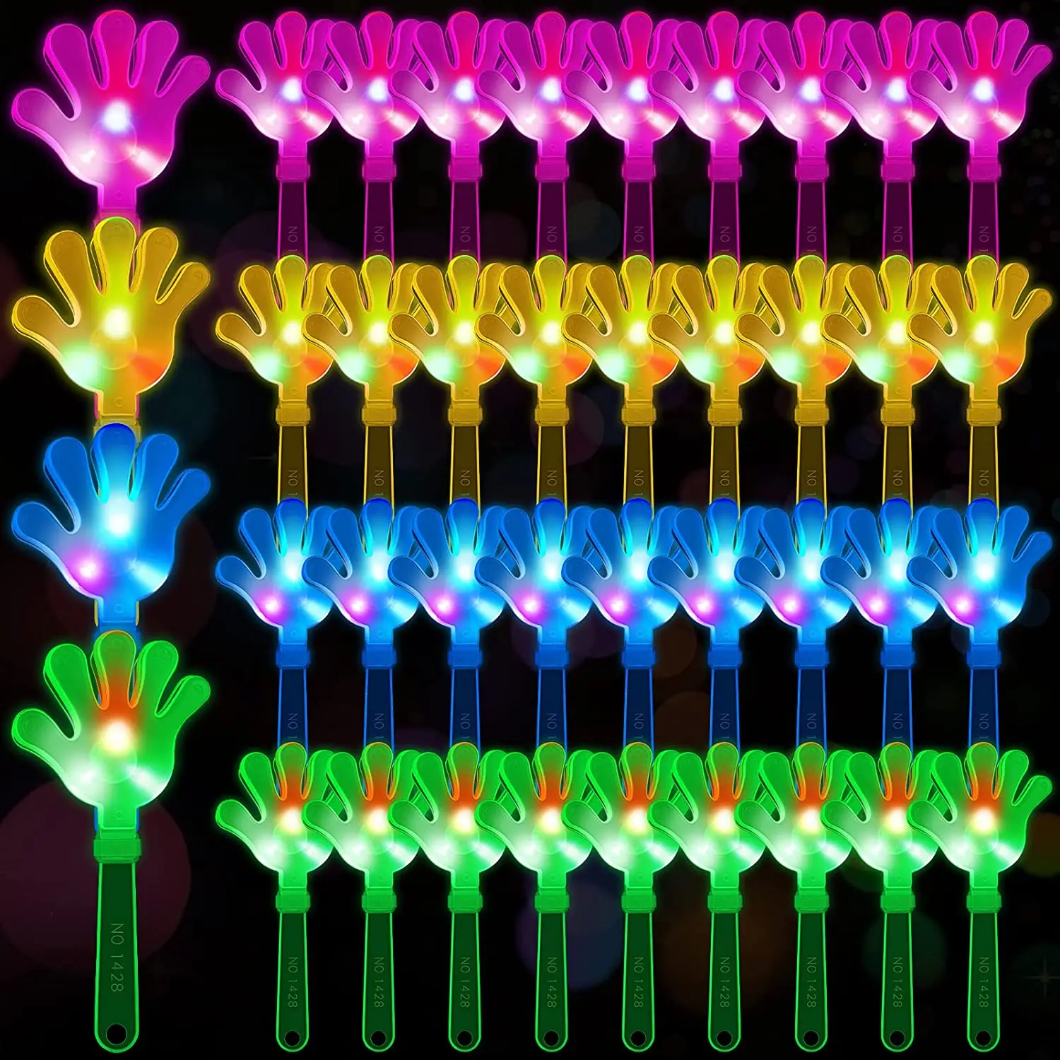 12pcs Hand Clappers Light up L - Party Games Graduation avis et prix