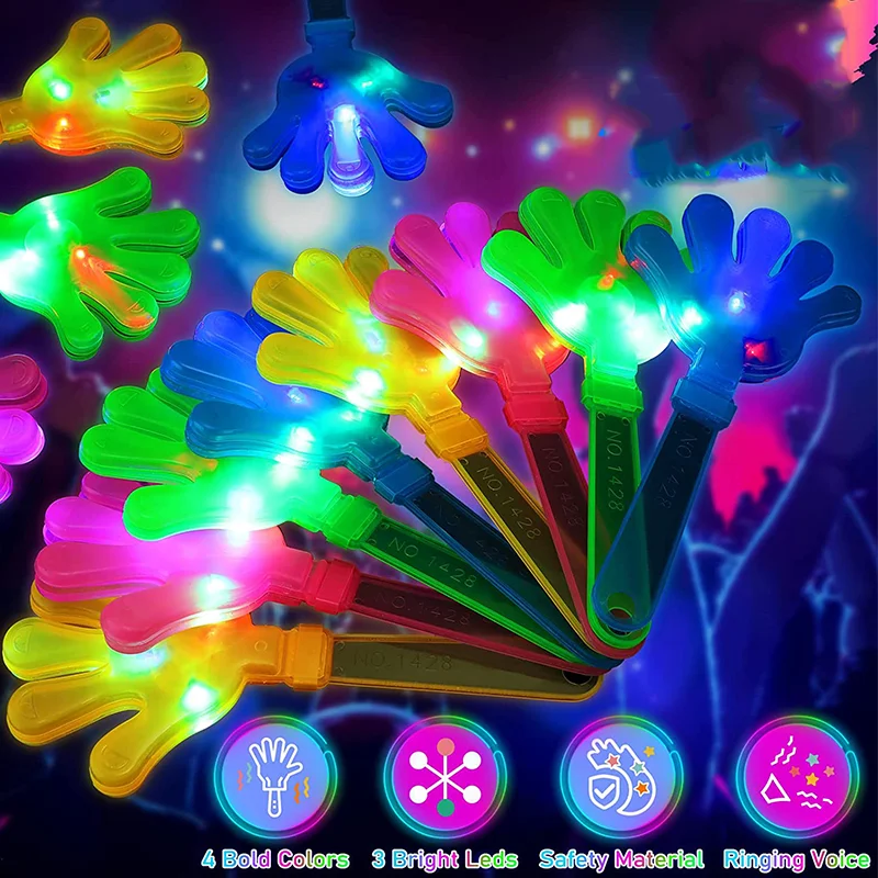 12pcs Hand Clappers Light up L - Party Games Graduation avis et prix