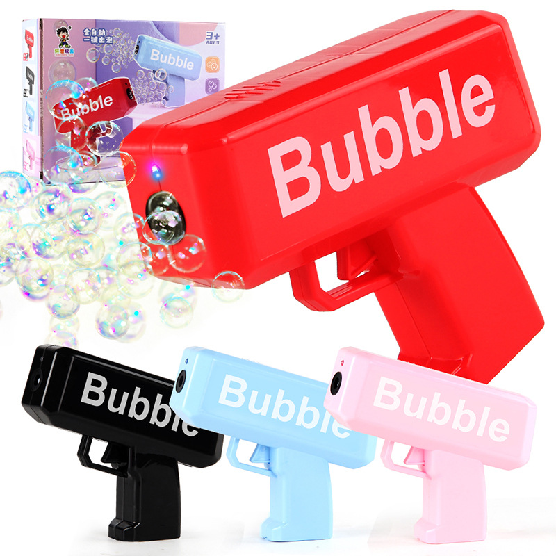 Electric Bubble gun with sound - Party Games No Props avis et prix