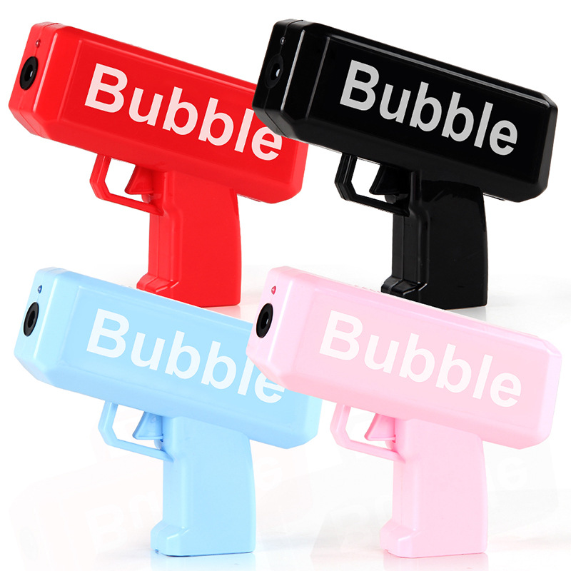 Electric Bubble gun with sound - Party Games No Props avis et prix