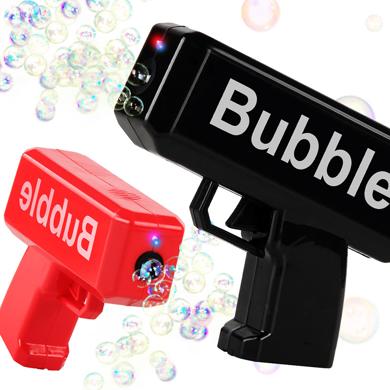 Electric Bubble gun with sound - Party Games No Props avis et prix