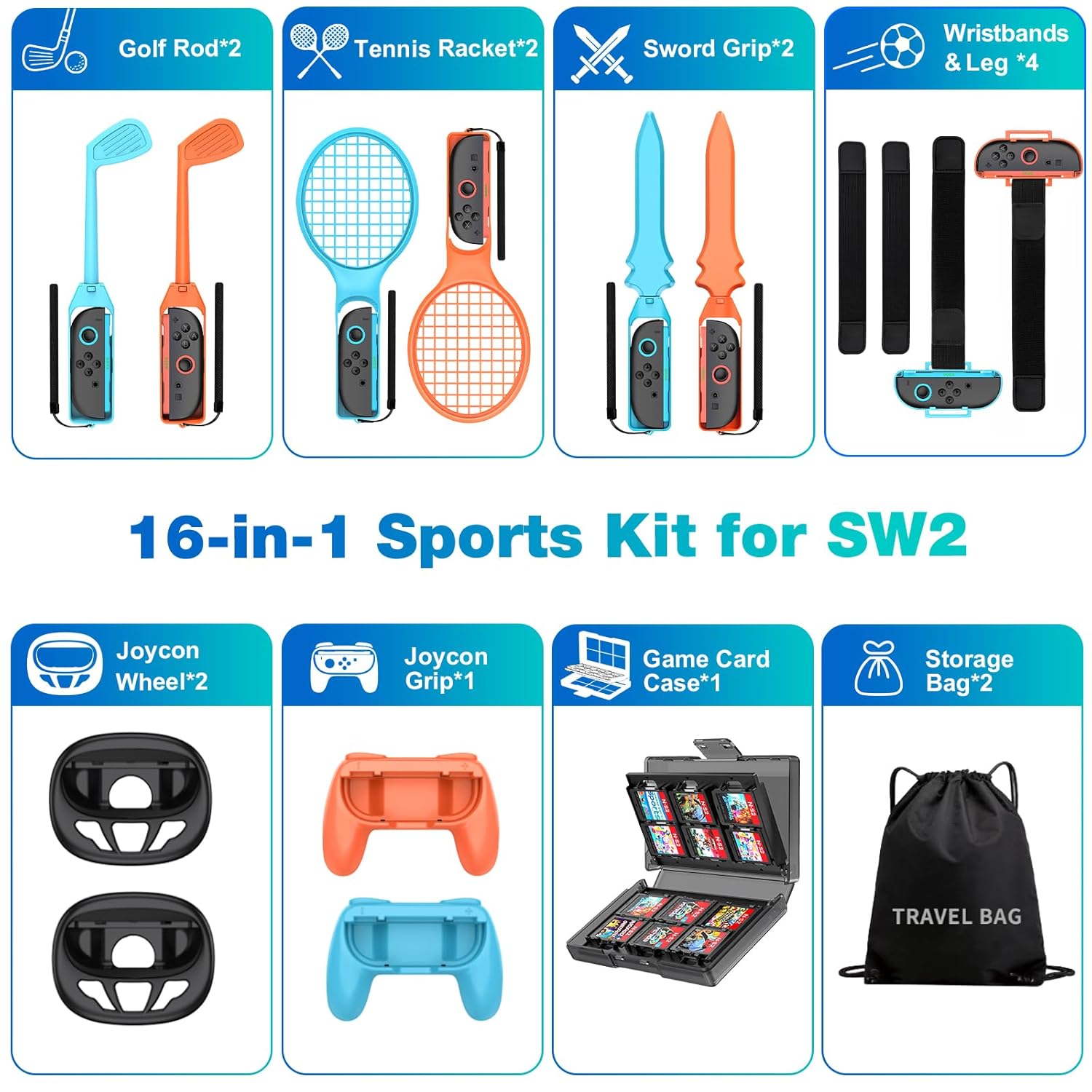 BEBONCOOL Switch 2 Sports Acce - Party Games Nintendo Switch 2 avis et prix