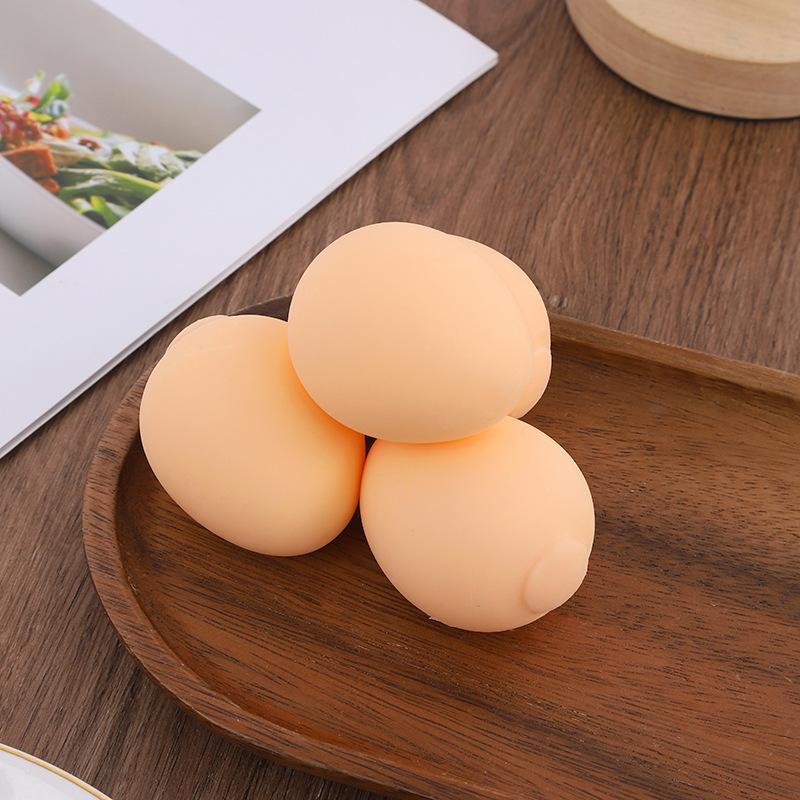 Realistic soft fake egg toy te - Party Games No Props avis et prix