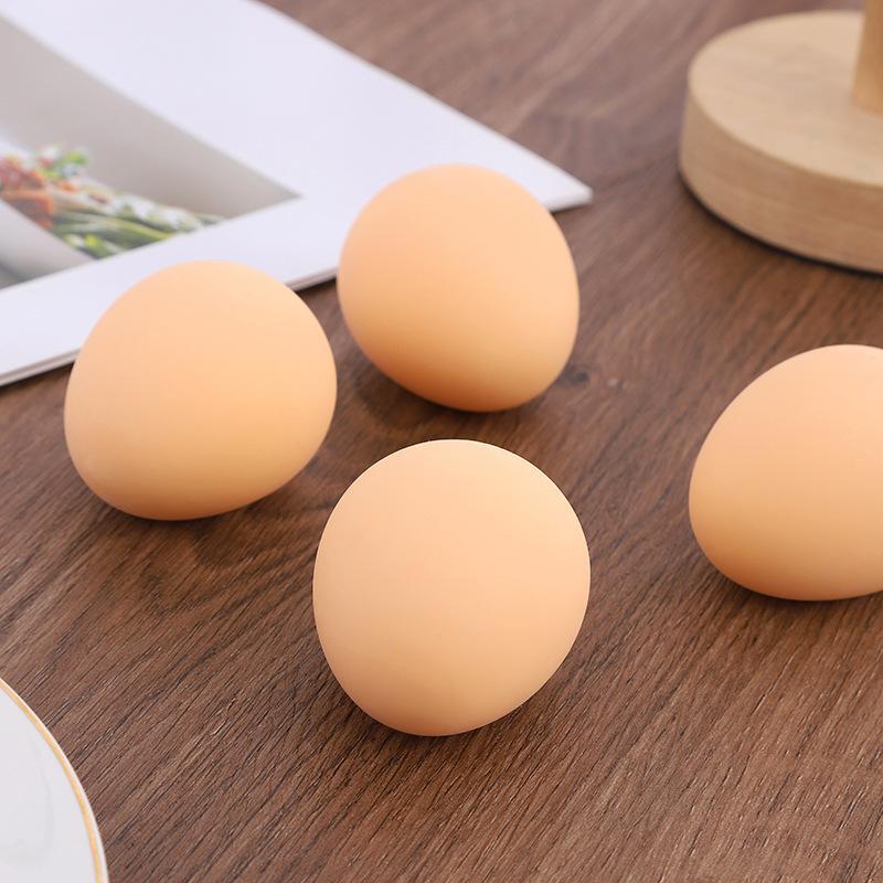 Realistic soft fake egg toy te - Party Games No Props avis et prix