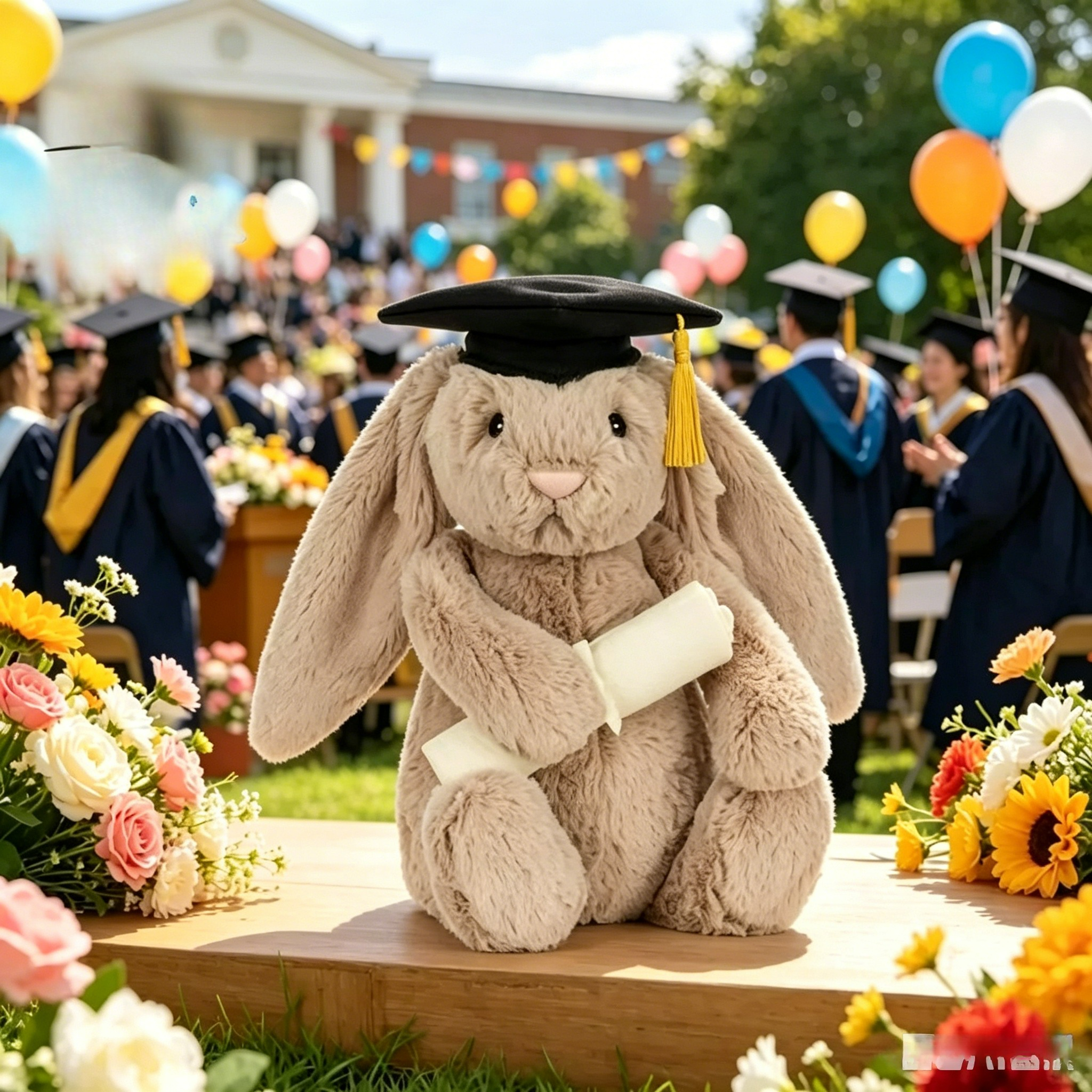Shy Bunny Graduation Outfit Gr - Party Games Graduation avis et prix