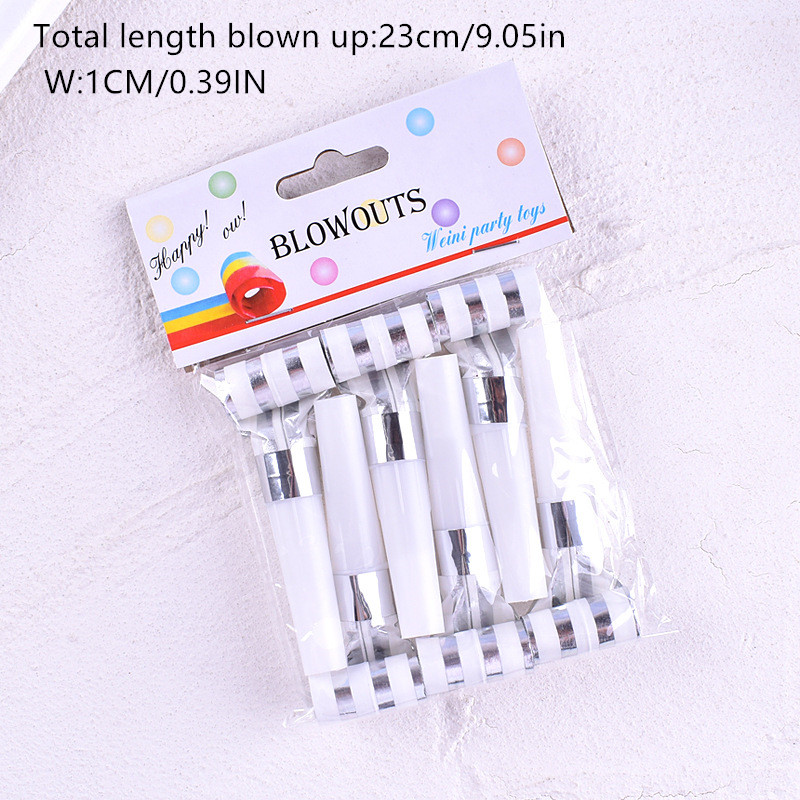 6/12/24PCS Blowout Gold Stripe - Party Games Graduation avis et prix