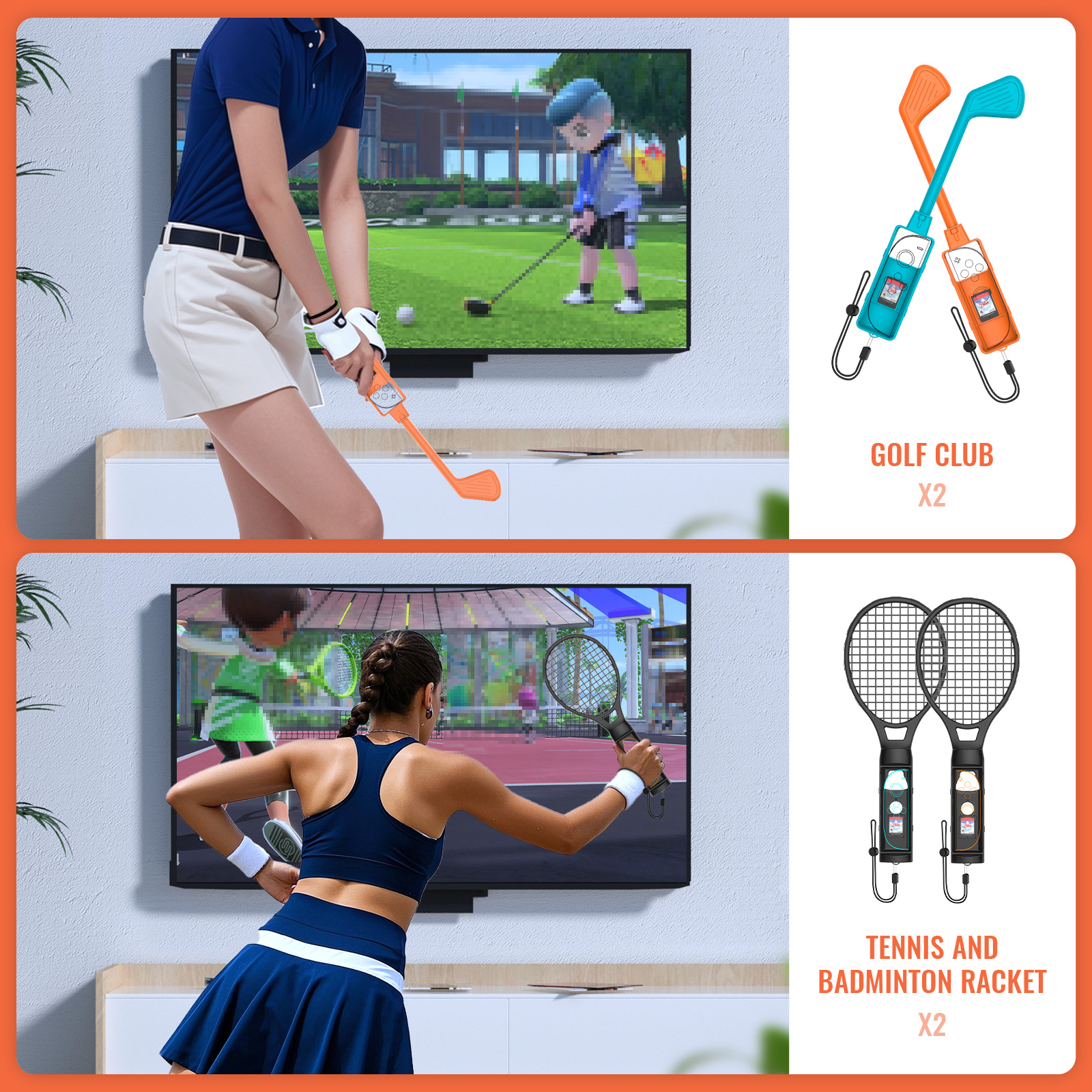 12 in 1 Sports Accessories Set - Party Games Nintendo Switch 2 avis et prix