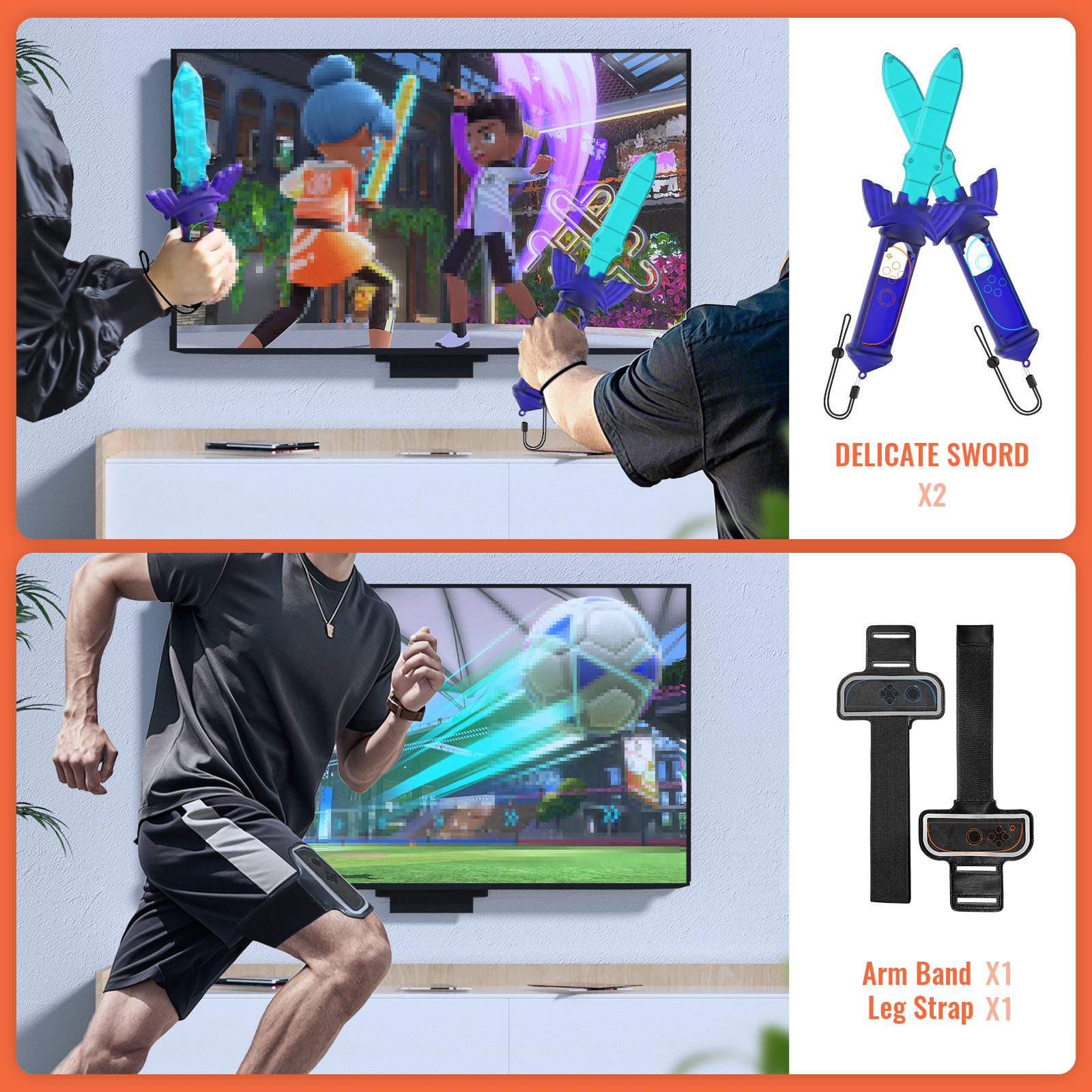 12 in 1 Sports Accessories Set - Party Games Nintendo Switch 2 avis et prix
