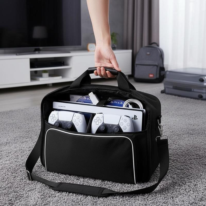 Game Console Suitcase 17x12x7  - Party Games In Ps5 avis et prix
