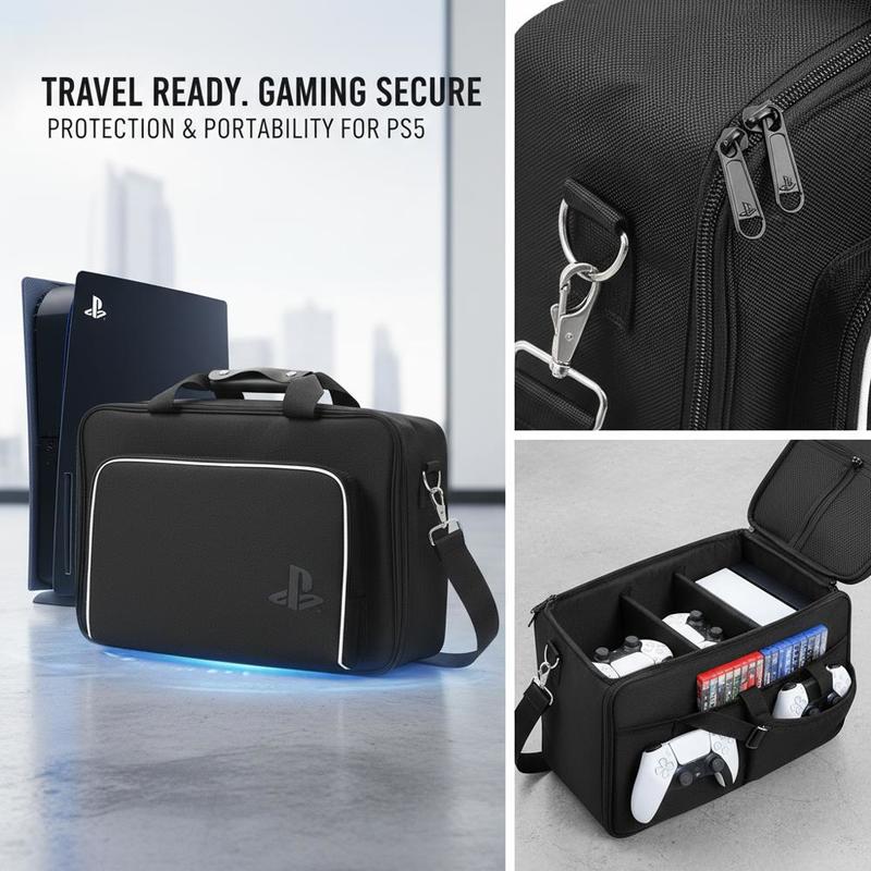Game Console Suitcase 17x12x7  - Party Games In Ps5 avis et prix