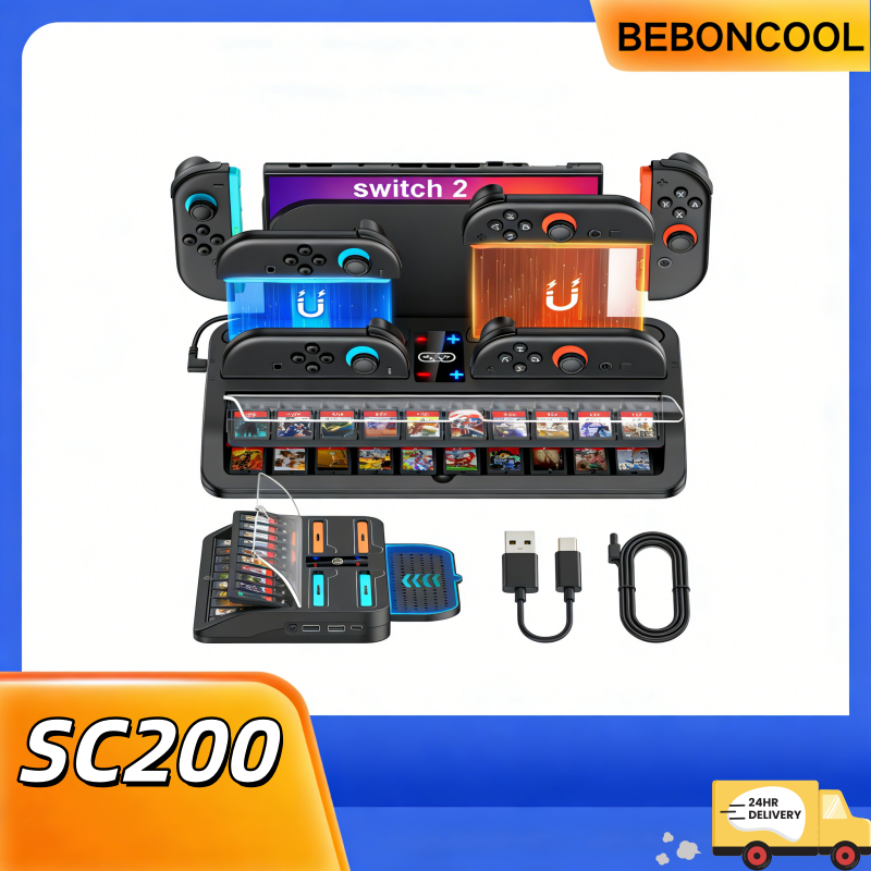 BEBONCOOL SC200 Switch2 Chargi - Party Games Nintendo Switch 2 avis et prix